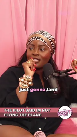 Scary Story Time …. 😵‍💫  #TheReceiptsPodcast #CallMeAudrey #TollyT #Flying 