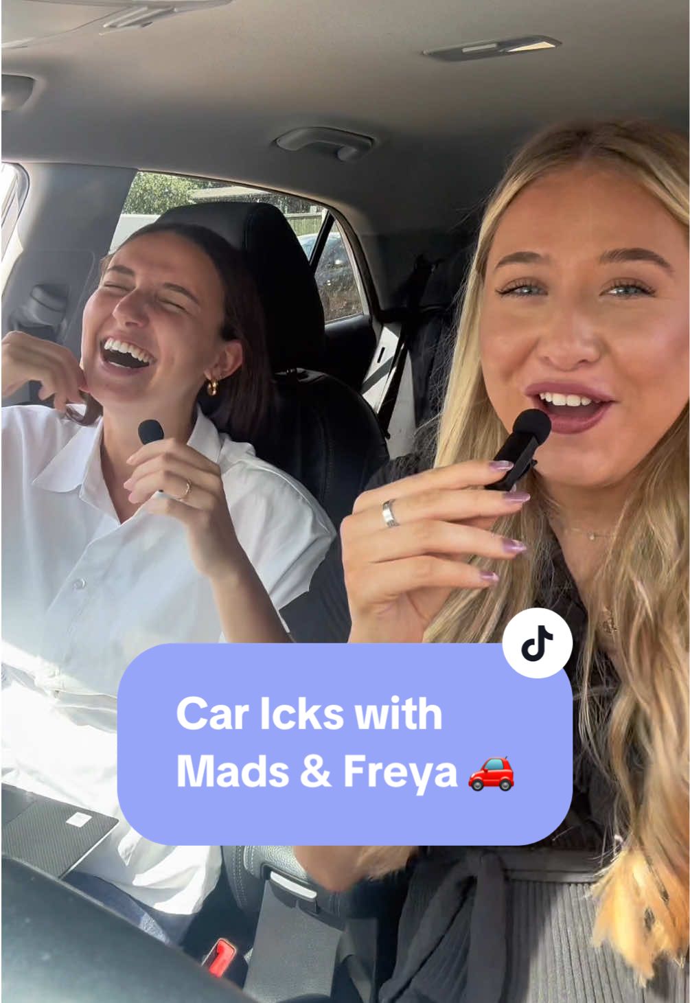 Who calls a car horn a hooter? 🤣 Part one of ‘Car Icks’ with Mads & Freya! 🚗  #car #carinsurance #carick #drivingick 