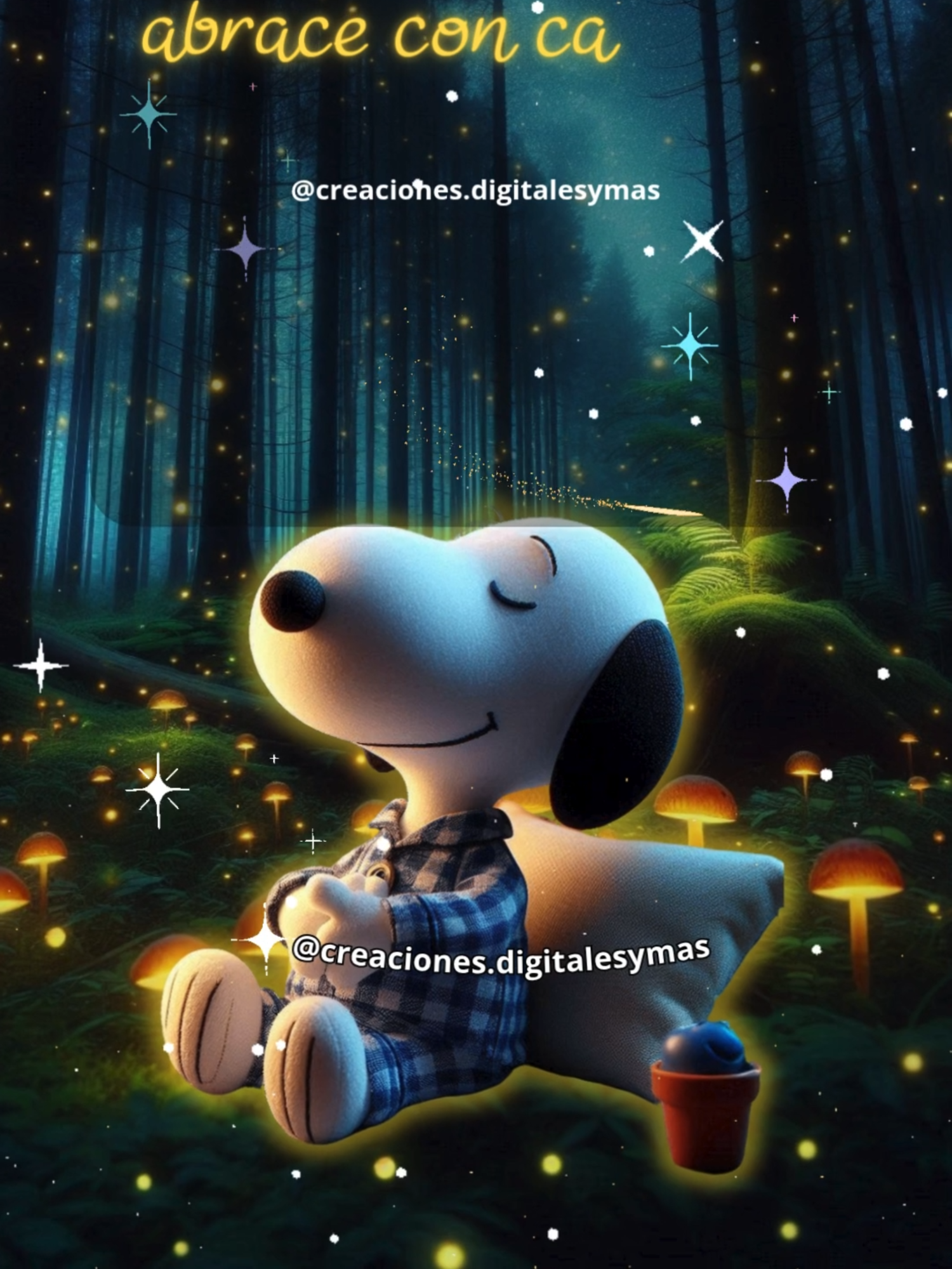 Buenas noches #buenasnoches #dulcessueños #feliznoche #snoopy #adachajon.gt