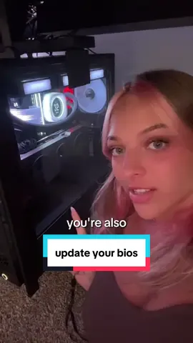 when's the last time you updated ur bios...? #lindseyszn #pcsetup #setuptour #techgirl #gamer #techbaddie #techtips #tecktok #techgirlie 