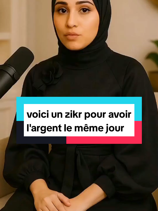 voici un zikr pour avoir l'argent le même jour. #zikr #argent #fatimasakinah #pourtoi #tiktokfrance 