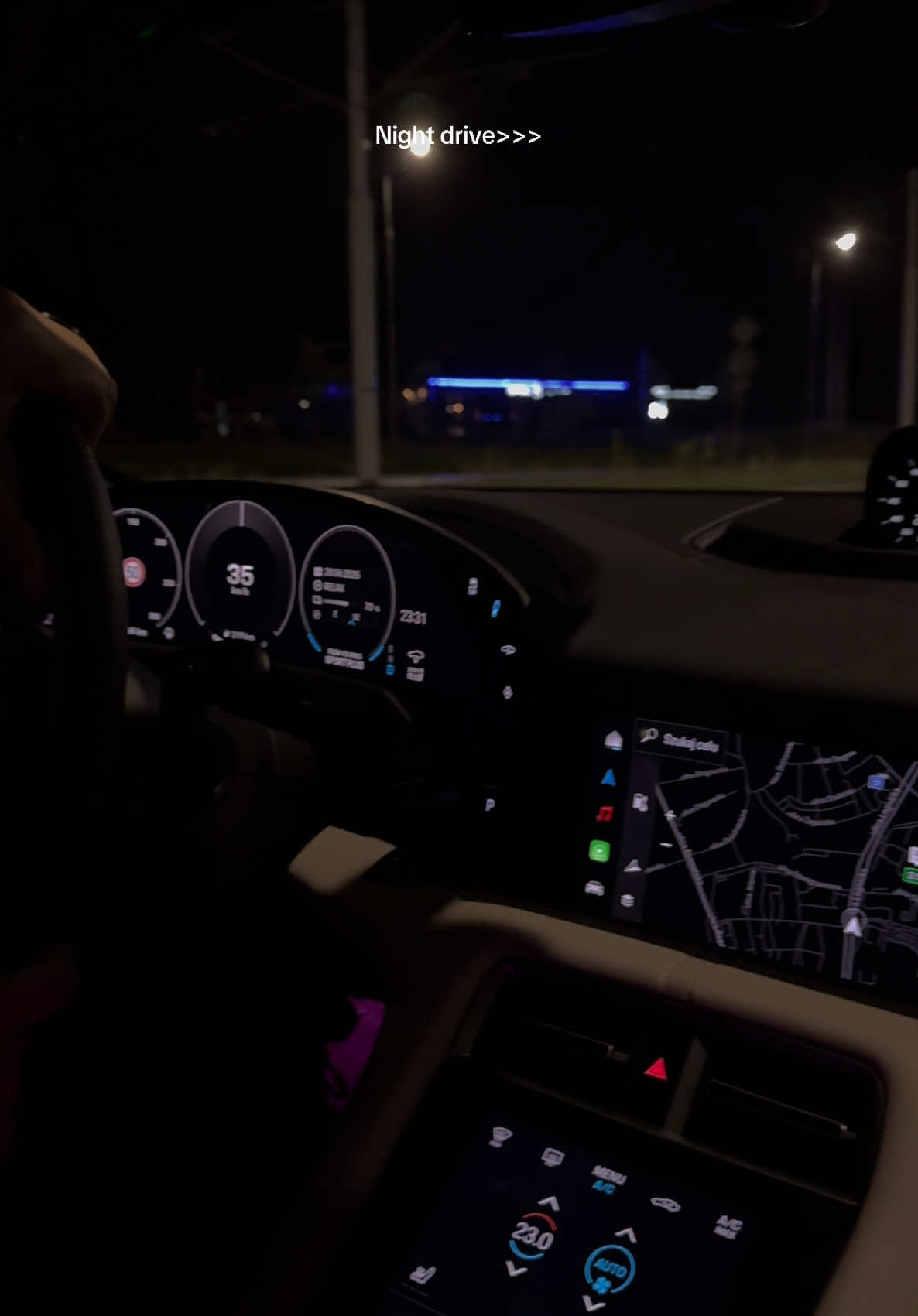 Mogę tak godzinami #drive #night #nightdrive #porsche #fyp #thisfeeling #nightvibes 