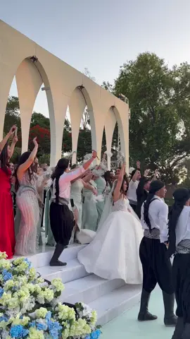 Feet flying, hearts pounding , it’s Dabke time! #wedding #dabke #weddingseason 