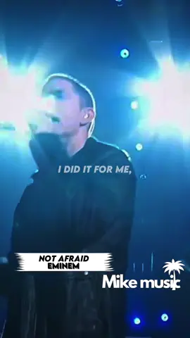 Not Afraid - Eminem (I’m not afraid). #lyrics #song #fyp #foryoupage #eminem 