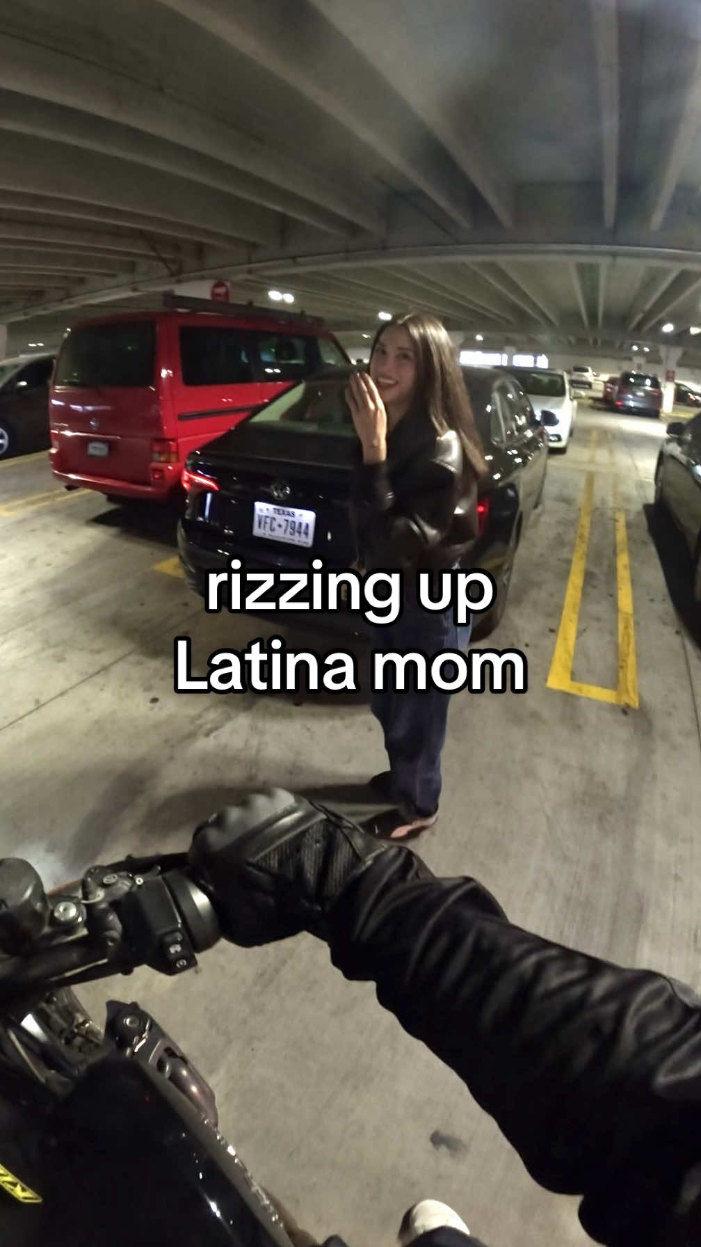 SHE HAD A CHILDDDDD 😭 also i approached her as i was leaving bc her son wanted me to rev the bike and it was adorable who knew that the Target parking garage (almost) lead to true love #huzz #motorcycles #motorcycle #TrueLove #latina