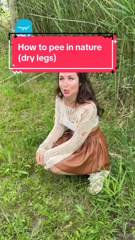 Tired of peeing on your ankles? Same. 😬🤭🫣 #howtopee #womensurvivalguide #outdoorpee #girlcamping #peeproblems   #campingtips #festivalhacks  #naturehacks    #funnytips #fyp