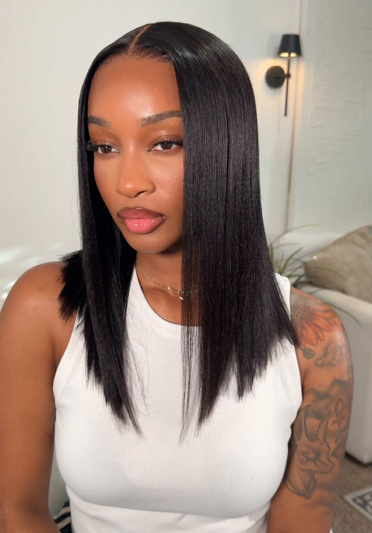 Make sure to checkout the link in my bio for this beautiful Yaki Bob 7x5 Glueless Wig 14“  @beautyforeverhairwig @Beautyforeverhair   #beautyforeverhair #wiginstall #bobwig #gluelesswigs #holiday 