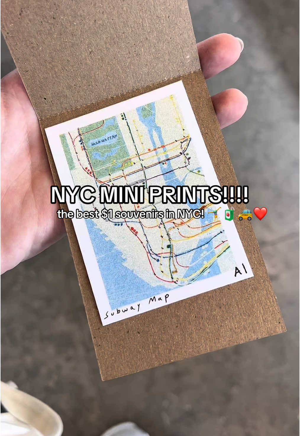 NYC MINI PRINTS!!! @inciardi machines are all over the city and soooo cute!!! Warby Barker is my fave 🍕#CapCut #whitneymuseum #miniprint #miniprintvendingmachine 