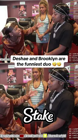 Brooklyn and Deshae swapped places 🤣🤣 #brooklynfrost #deshaefrost #fypシ゚viral #viral #trending #foryoupage #fyppppppppppppppppppppppp @theyenvybrooklyn @Deshae Frost 