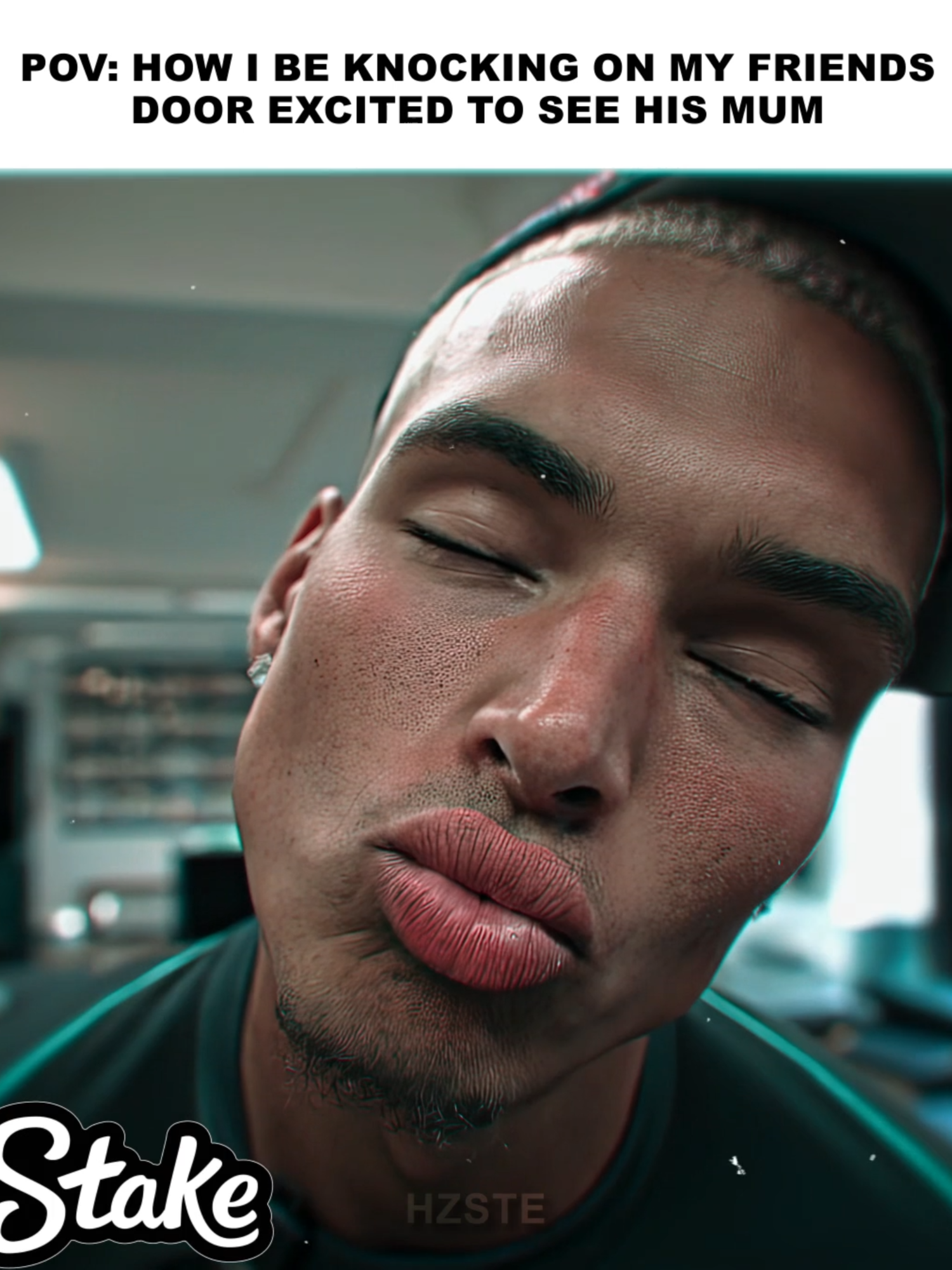 POV how i be knocking on my friends door excited to see his mum #marlon #edit #mogged #buzzcut