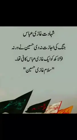 #8muharram_shahadat_mola_ghazi abbass #salamyaabbasع❤️ #ya ALI #foryou #shahadat #foryourpage .