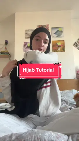 This was so fast pace but I think you get the idea haha #hijab #hijabtutorial #muslim #muslimrevert #revert #revertmuslim #tutorial 