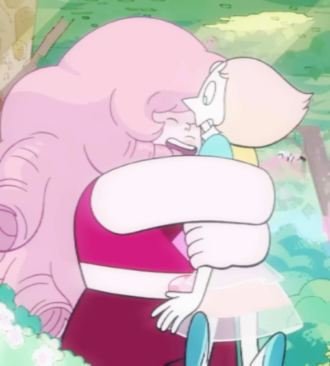 #PEARLROSE ~ I love them :((( also I don’t expect this to blow up (that’s why I didn’t watermark it) but I felt like editing them <3  #stevenuniverse #stevenuniversefuture #stevenuniverseedit #pearlstevenuniverse #pearl #rose #rosequartz #rosequartzstevenuniverse #su #crystalgems #pearlrose #lgbtq #lesbian #wlw #cartoonnetwork #cartoon #edit #animation 