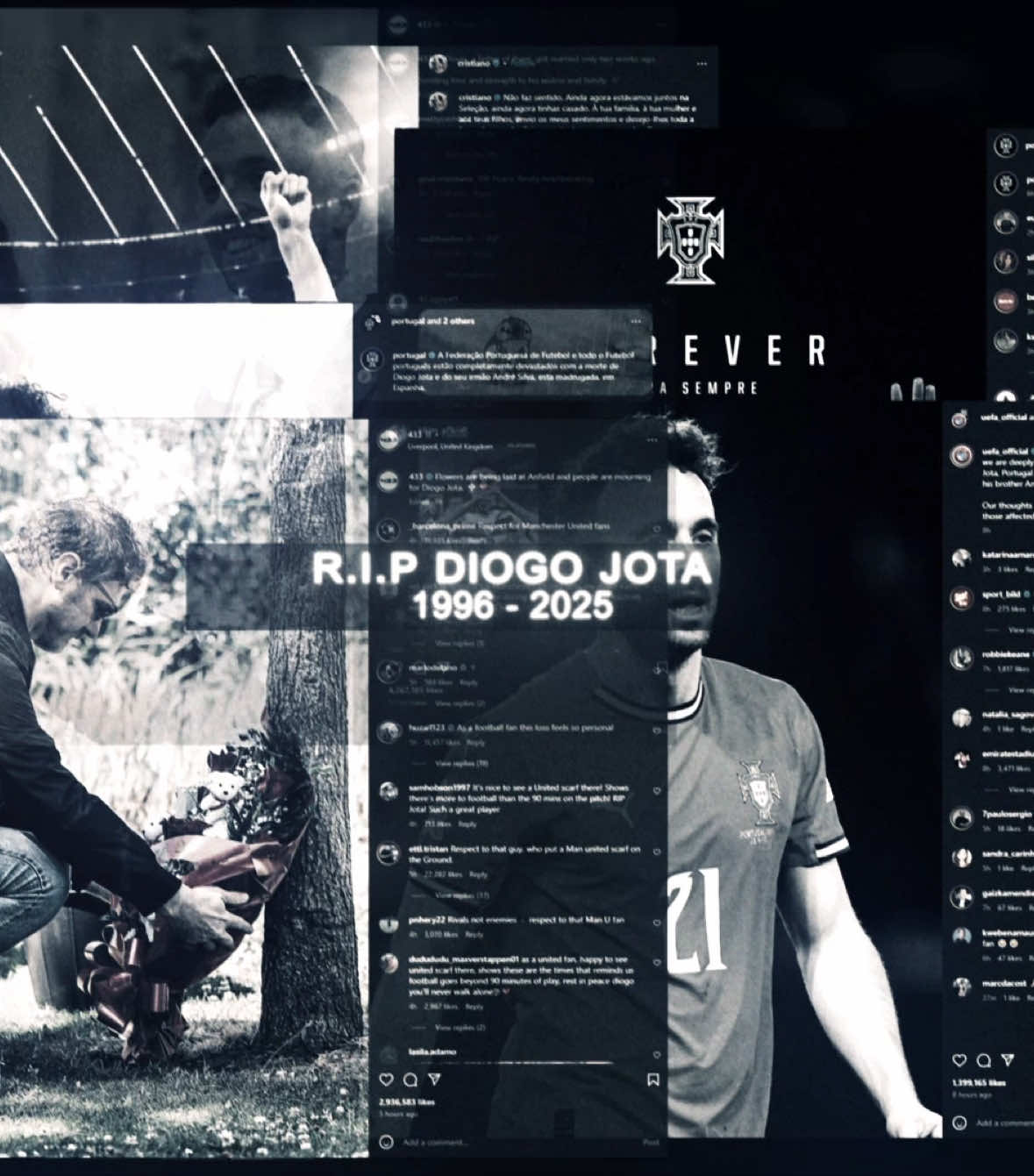 so unexpected, R.I.P 💔  // #fyp #viral #erixk #football #diogo 