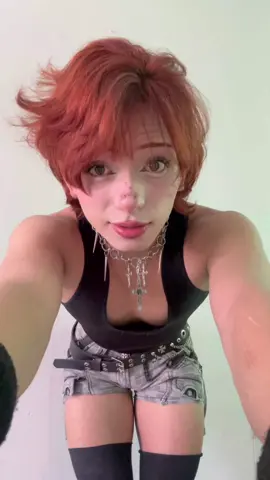 Ahora si el trend bien hecho, solo me faltó la pizza jaja 🙂‍↔️ #femboy #twink