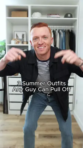 It’s getting warm out there but that doesn’t mean you can’t still look great this summer 👌  Here are 3 summer outfits any guy can pull off! And you might even have some of these pieces in your closet already!  #mensfashion #mensstyle #summer2025mensoutfits #mensoutfitideas 