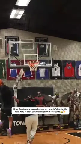 #DukeDennis came to dominate — and now he’s leading the #AMP King of the Court challenge like it’s his court 👑🔥 #hennythingspossible #vintagelee 