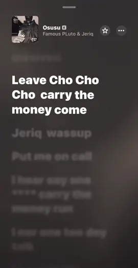 osusu by uzama ft jeriq lyrics Osusu - Famous Pluto & Jeriq Lyrics now playing  osusu money lyrics  osusu jeriq lyrics osusu by uzama dancing challenge #musictok #tiktokmusic #trendingsong🔥 #lyricsmusic #lyricsmusic #newmusicalert #newmusicfriday #uzama #jeriq #famouspluto #afro #afrobeat #afrodance #trendingsongtiktok #viralsongs #osusu #fyppp #foryoupagе #osusulyrics 