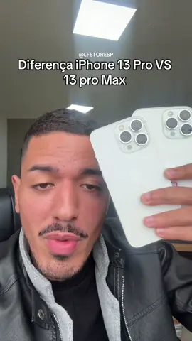 Diferença do iPhone 13 Pro VS 13 pro Max  #enviamosparatodoobrasil🇧🇷 #iphone13pro #iphone13 