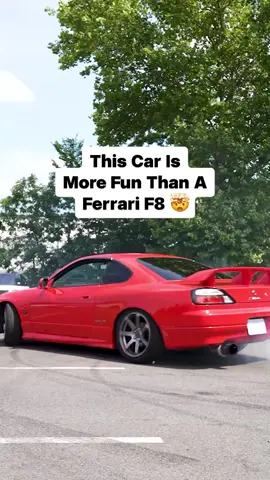 This car is more fun to drive than a Ferrari F8. Here's what I mean. #jdmcars #silvia #driftcar #importedcars #rightdrive #fy #fyp