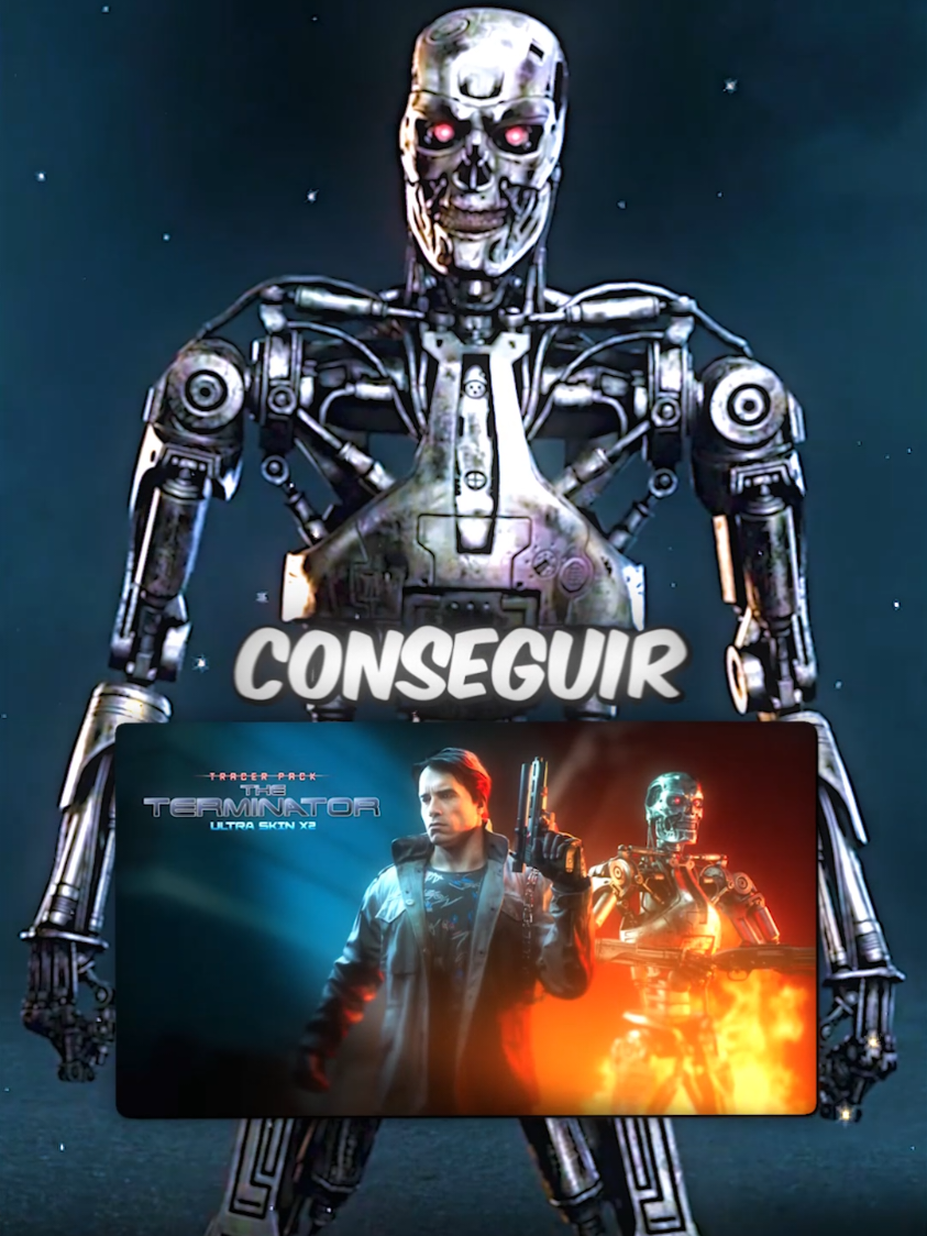 Consigue la SKIN de TERMINATOR en 2025 😱 @Skinstrike #fyp #callofduty #warzone #warzoneclips #warzonemeta #mrchampstv #gamerentiktok 