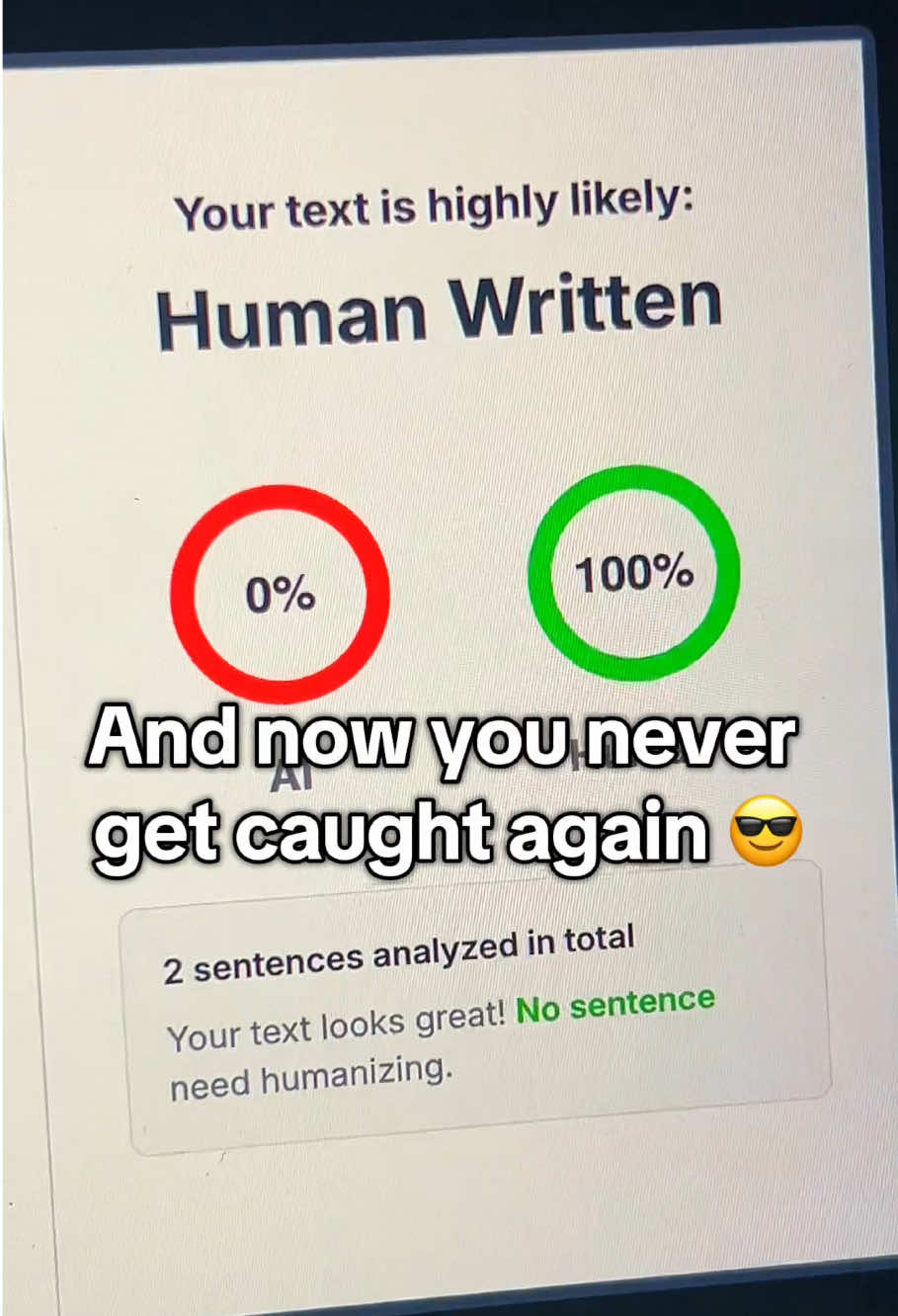 It’s 2025 come on!! 🤦‍♂️  #aidetector #turnitincheck #humanizer #aitools #studytok 