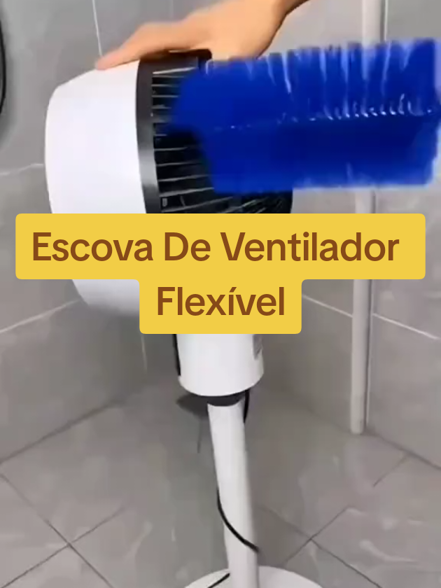 Escova De Ventilador Flexível #achadinhos #compras #fypviral #tiktokshop #ecommerce #vendas 