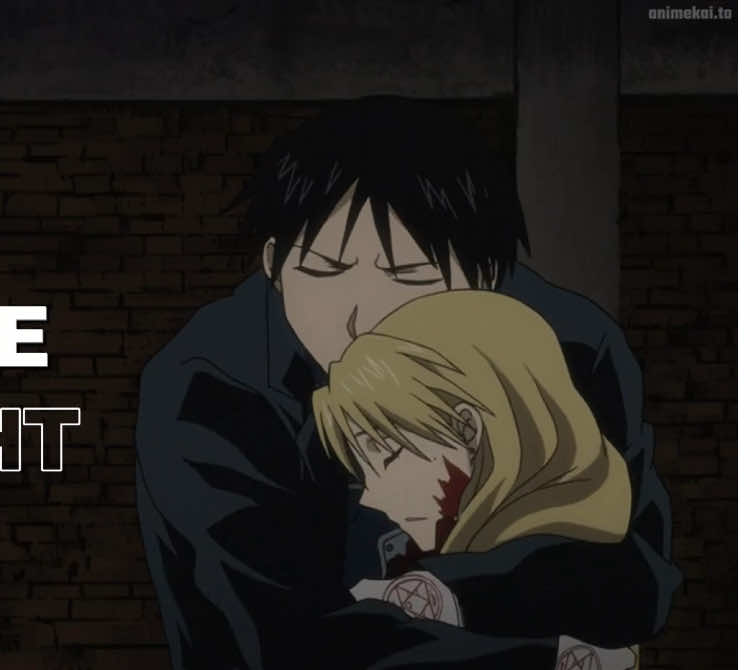 decided to use a more upbeat song this time! i think this counts… #fyp #animeedit #fullmetalalchemist #fmab #fmabedit #rizahawkeye #roymustang #royai 