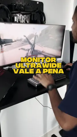 Monitor Ultrawide custo-benefício pra jogar! #playstation #monitor #monitorultrawide #console #ps5 #play5 #pcgamer 