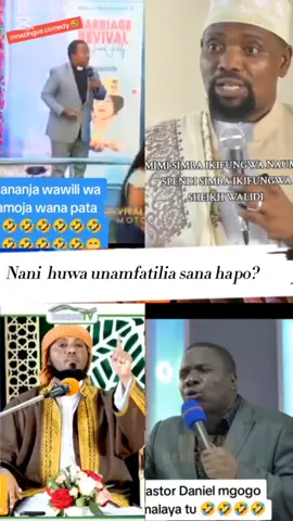Ni kiongozi gani wa dini  unamfatilia sana hapo?#hananja#pastormgogo#shekhkishki#shekhwalid#waislamu#waikristo 
