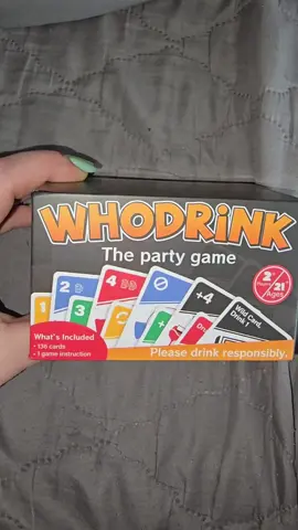 If you love UNO, this is 21+ UNO! #whodrink #uno #GameNight #familytime #4thofjuly #fourthofjuly #ttshop #tiktokshop #tiktok #fyp #fypシ 