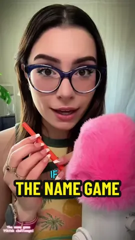 THE NAME GAME! Did I get your name or totally fail? 🤣❤️ #fypシ #fyp #asmrsounds #asmrvideo #asmrtiktoks #asmr #funny #comedian #game #funnygame #namegame #funnyvideos #tiktokchallenge #tiktok 