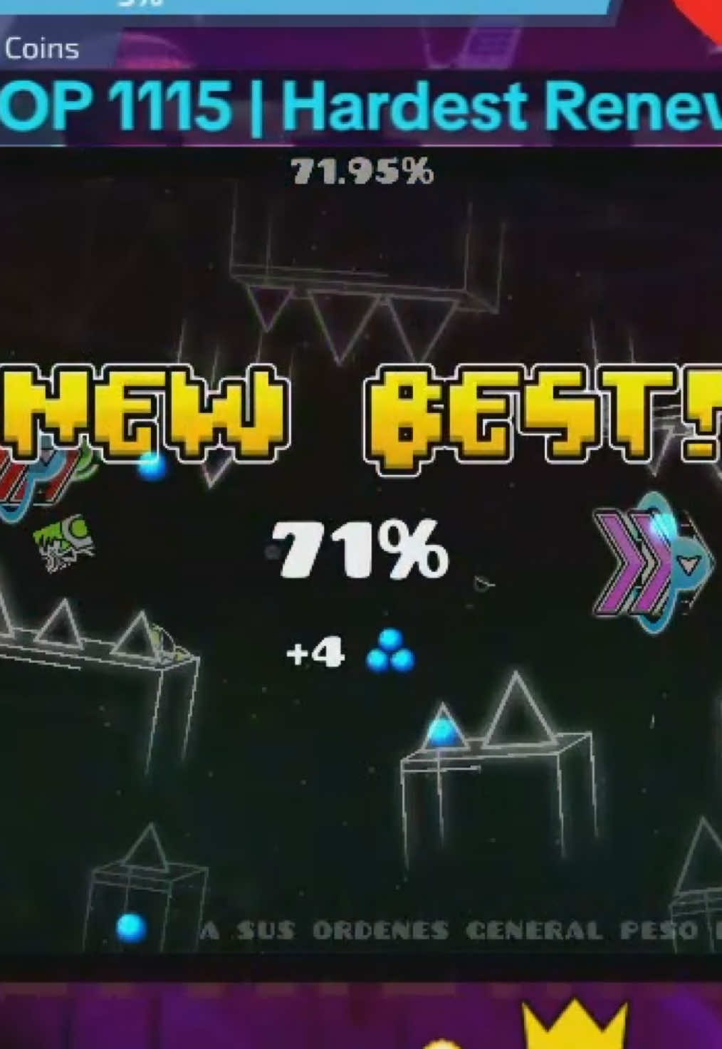 Casi me lo paso xddd 🙀🙀#tiktoklive #livehighlights #geometrydashgameplay #geometrydashdemon #fyp #geometrydash22update #geometrydashmemes #geometrydash #geometrydashlevel #geometrydashchallenge #gd #leowo 