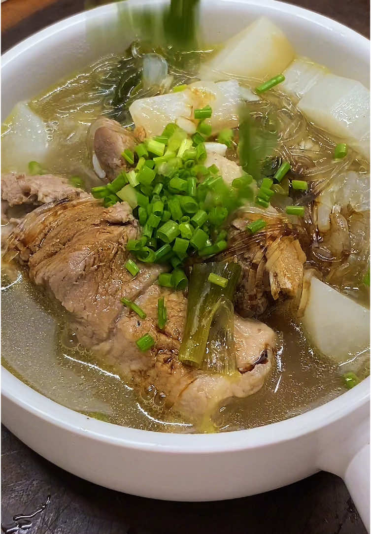 Very Ma Comfort Soup #soup #galbi #Recipe #porkrecipe 