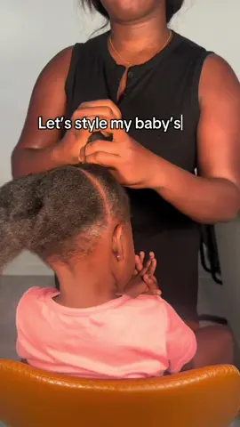Another cute and simple hairstyle for the kiddos 😊 #hairstyle #fyp #braids #tutorial #haircare #hairtok 