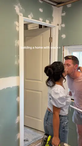 I wouldn’t have made it through the last 3 years without him 🥹🤍  #firsthome #homerenovations #homemakeover #couple #married #hometransformation #renovationseries #housedesign #diyhomeimprovement 
