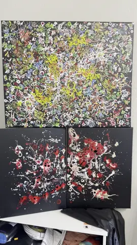 New artworks in processss inspired of nature universe abstrat #paintingprocess #abstractart #acrilic #tiktokvideos #sketch #dallas #fororder 