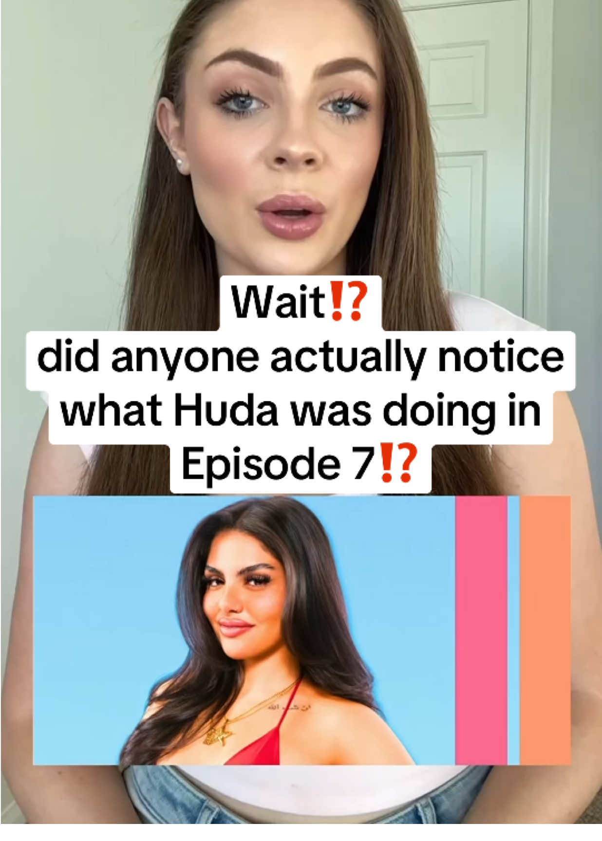 Wait ⁉️did anyone actually notice what Huda was doing in Episode 7⁉️ #huda #loveislandusa #LoveIsland  #lymphaticdrainage #womenshealth 