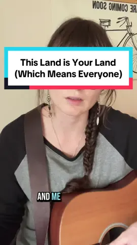 Nashville, TN stands on the ancestral lands of the Cherokee, Shawnee, and Yuchi peoples, whose land was forcibly taken. You cannot post a no trespassing sign on land you don’t truly own, and you cannot denote someone as illegal on stolen land. I acknowledge our history and know this protest song is a sweeping generalization.  #fyp #foryoupage #songwriter #music #singer #nashville 