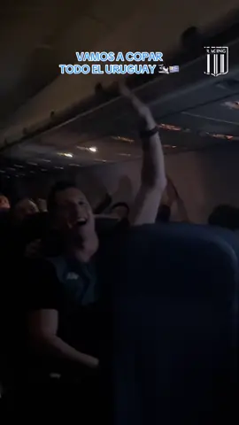 VAMOS A COPAR TODO EL #URUGUAY 🛩️🇺🇾 #vamosracing #Libertadores #peñarol #laacademia #copalibertadores 