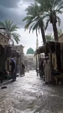 #Madinah #AncientMadinah #IslamicHistory #GreenDome #HistoricalRain #TimeTravel #SaudiArabia #MasjidNabawi #Rainstorm #VirtualTour #OldMadinah #IslamicArchitecture #MiddleEast #HistoricRecreation #DroneView #AncientWorld #HistoryLovers 