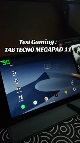 Ada yang beli tab buat kerja, ada juga yang buat nugas / nonton. Nah kalau saya buat gaming tipis2. Nih buat yang tujuannya sama, saya kasih intip performa gamingnya Tab TECNO MEGAPAD 11. *Disclaimer : Ternyata tulisan fps bawaannya ngaco😅 jangan diliat ya! #tecnomegapad11 #tecno #tab #gaming #gamers #mlbb #deltaforce #GenshinImpact #papa #fyp 