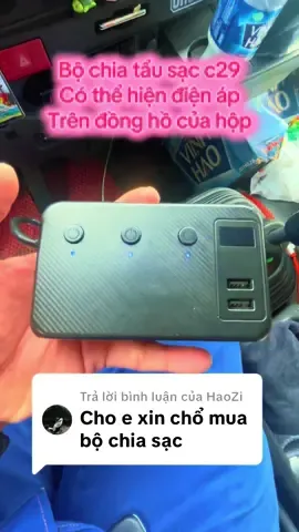 Trả lời @HaoZi Bộ chia tẩu sạc , điện áp 12 , 24v đều dùng được . Mình đã sử dụng gần 2 năm mà chưa có một lỗi lầm gì , nay gửi đến anh em mua và trải nghiệm . @Bốc Xếp Biết Lái Xe #BốcXếpBiếtLáiXe #fyp #xuhuong #xaykenhtiktok #c29 #chiatausacxehoi 