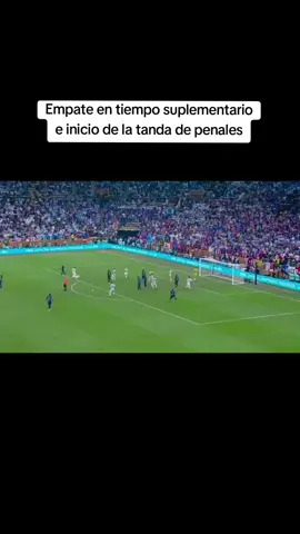 Empate en tiempo suplementario e inicio de la tanda de penales #copamundial2022 #LIVEIncentiveProgram #LIVERewards #PaidPartnership 