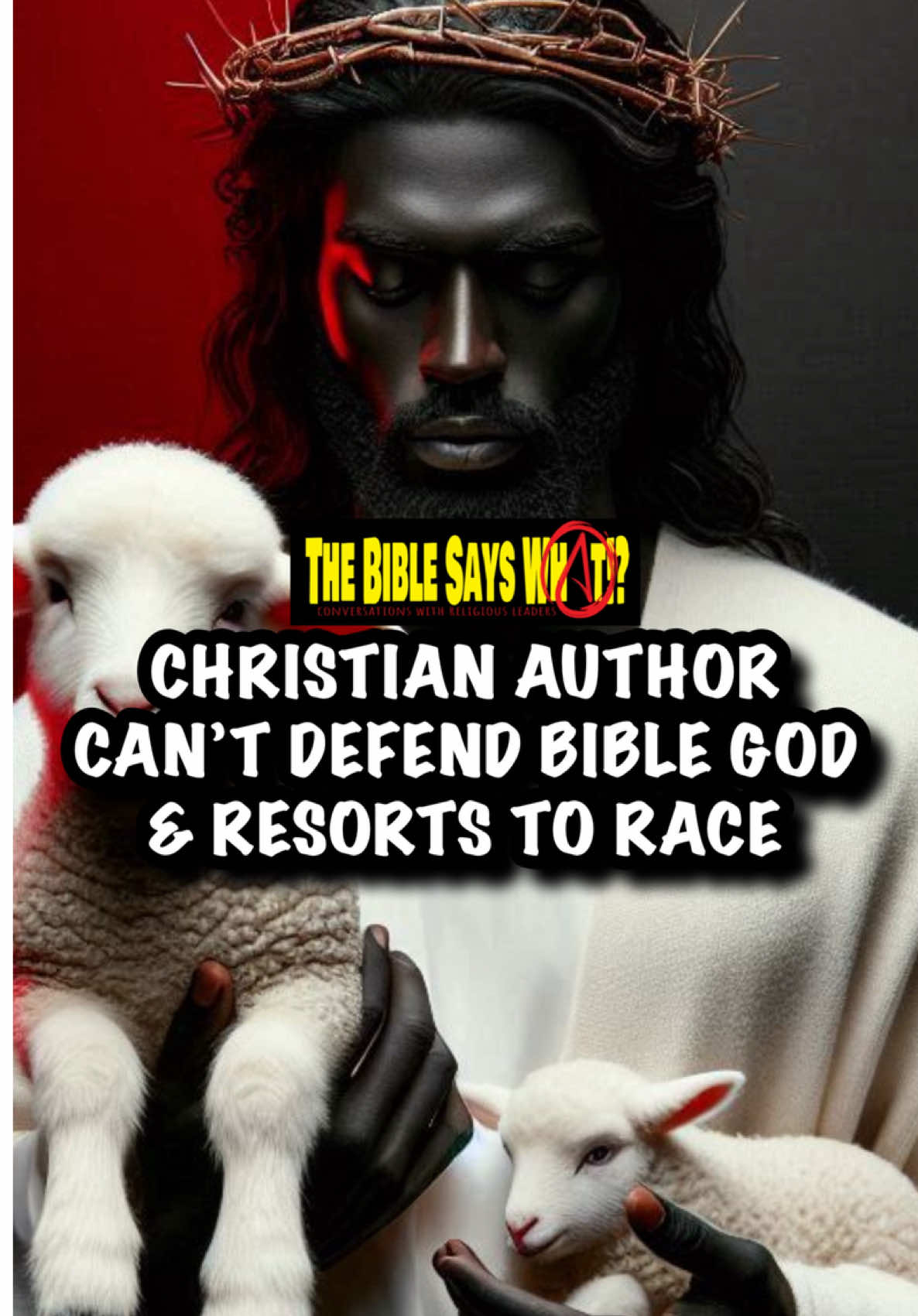 Christian author gets upset & pulls the race card 🥴 Please go watch the full hour long episode, it’s hard to watch! Nathaniel just wanted to endlessly ramble on with stories about how he wants to be the victim so bad. He’s an exremely confused, hurt & fragile fella. That’s my personal opinion, not Michael’s. The host did a great job being very patient! On episode #302 @Michael Wiseman talks with author, elder, and spiritual mentor Nathaniel Arnold 😈 Go check out ‘The Bible Says What?’ on YouTube or here on TikTok. He has full hour long videos like this one where he interviews people and discusses their beliefs. This is just a short clip from the full episode. Every single one that I’ve listened to has insanity galore. Go check it out & follow @bswthepodcast if you aren’t yet. Stop by thebiblesayswhat.com & buy Michael a coffee or a cold one 🍻 Thank you for listening, sharing, and supporting the show. Also on YouTube: / @bswthepodcast • “My sword has drunk its fill in the heavens; see, it descends in judgment on Edom, the people I have totally destroyed. The sword of the Lord is bathed in blood, it is covered with fat— the blood of lambs and goats, fat from the kidneys of rams. For the Lord has a sacrifice in Bozrah and a great slaughter in the land of Edom. And the wild oxen will fall with them, the bull calves and the great bulls. Their land will be drenched with blood, and the dust will be soaked with fat.” Isaiah‬ ‭34‬:‭5‬-‭7‬ ‭NIV‬‬ • “But that day belongs to the Lord, the Lord Almighty— a day of vengeance, for vengeance on his foes. The sword will devour till it is satisfied, till it has quenched its thirst with blood. For the Lord, the Lord Almighty, will offer sacrifice in the land of the north by the River Euphrates.” Jeremiah‬ ‭46‬:‭10‬ ‭NIV‬‬ • #exchristian #bible #biblestudy #bibletiktok #BookTok #dailybible #thebiblesayswhat #bibleverse #excuses #christiantiktok #god #deconstruction #race #deconstructiontiktok 