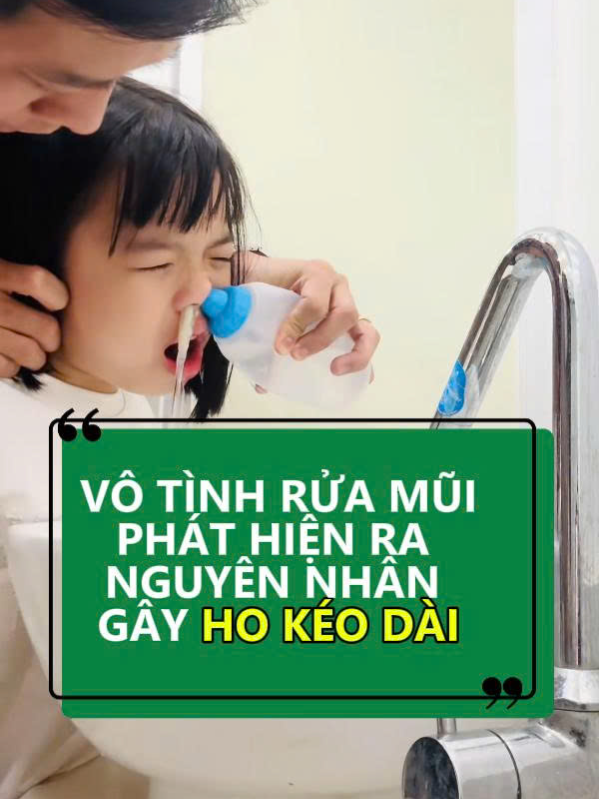 Rửa mũi cho bé, mẹ phát hiện ra nguyên nhân gây ho kéo dài #otosan #viemmui #viemhong #ho #ruamui #boruamuiotosan #otosannasalwash
