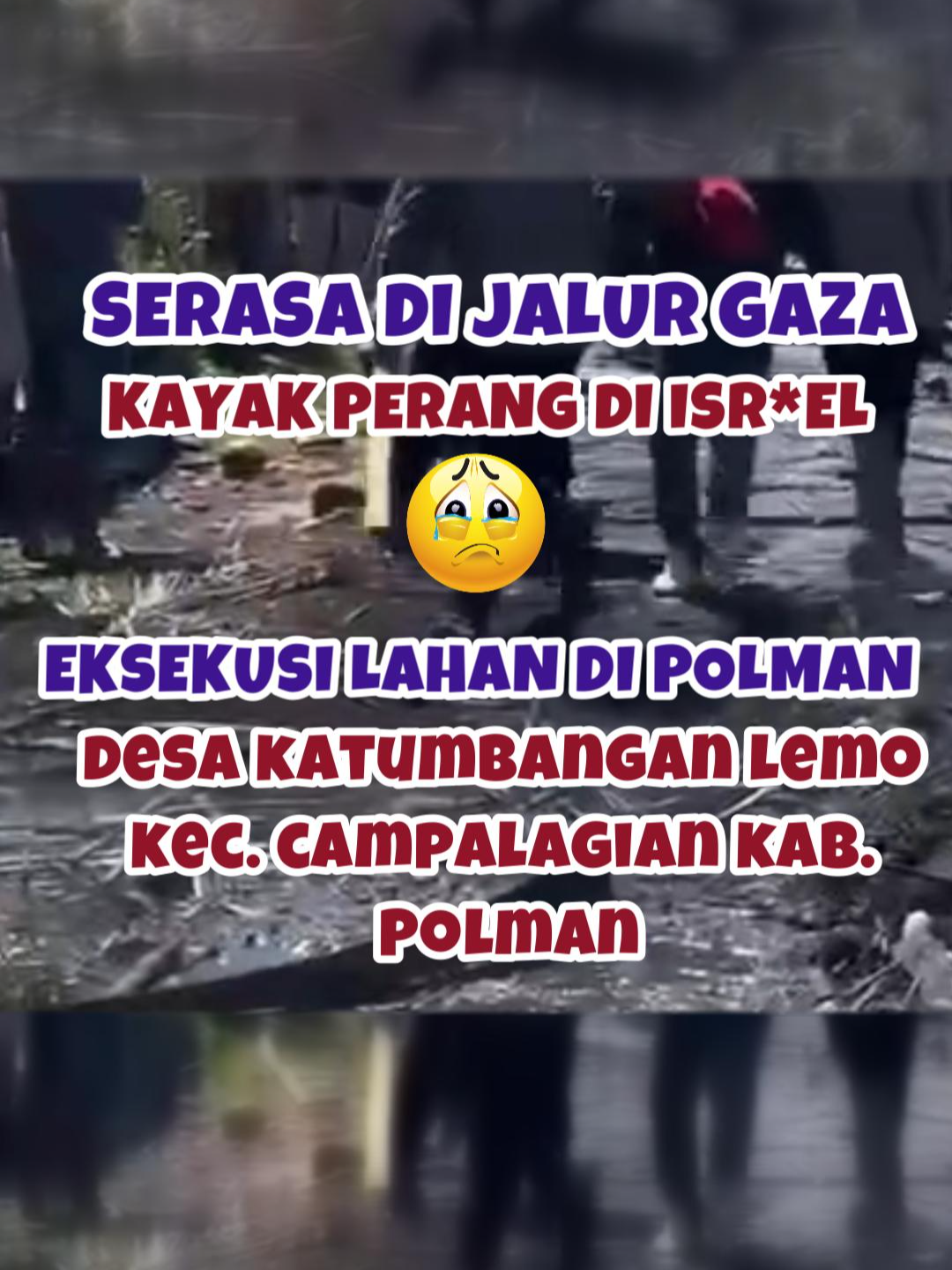Eksekusi lahan sengketa 12 rumah di gusur berakhir ricuh palludai desa katumbangan lemo kec. campalagian kab. Polman 🥲🥲🥲 #fyp  #fypシ  #ricuh  #sangketa  #lahan #polman  #sedih