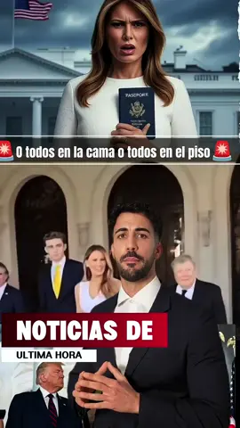 ¿Debería Trump deportar a su propia esposa? 🇺🇸 Miles piden que Melania y Barron estén “en el primer vuelo de salida” si Trump realmente aplicara sus propias políticas migratorias. ¿Es solo un show político o una pelea justa por coherencia? Deja tu opinión. #trump #melaniatrump #inmigración #deportación #politica #noticias #eeuu #breakingnews #immigration #deportation #politics #news #usa #trumppolitics 