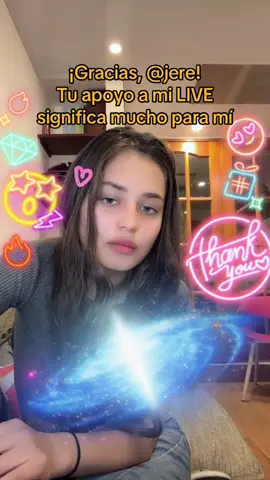 jere, gracias por tu valioso apoyo en mi LIVE. Seguiré esforzándome para crear contenido LIVE aún mejor.@jere #tiktoklive #livehighlights #livegift #galaxy #galaxia 