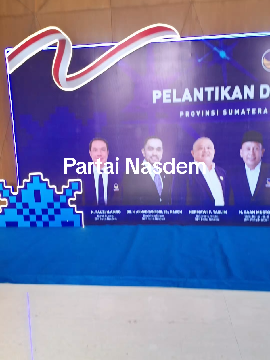 pelantikan Partai Nasdem periode 2025 - 2029 Provinsi Sumatera Selatan  dihadiri Surya Paloh Ketum Partai Nasdem  #palembangtiktok #fyppppppppppppppppppppppp #fypシ゚viral   #partainasdem